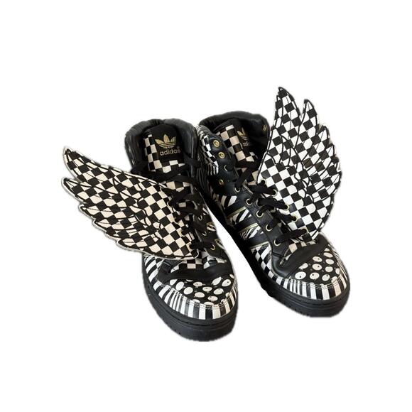 Adidas Originals Sneakers Jeremy Scott JS Wings Opart Shoes G95768 mens size 9 - Picture 1 of 13